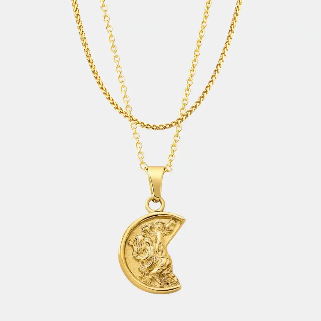 St. Christopher Set Gold (Wheat)