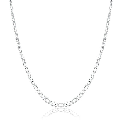3x1 Link Chain 3mm Silver