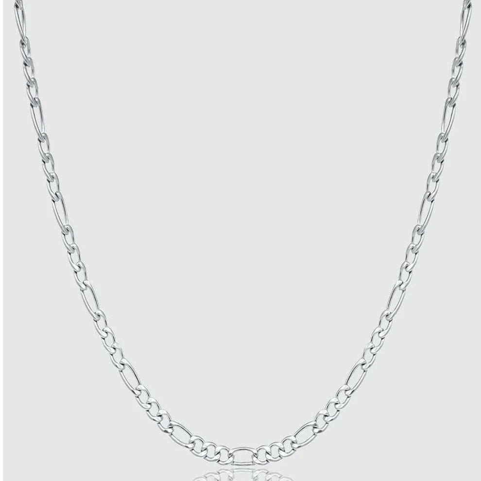 3x1 Link Chain 3mm Silver