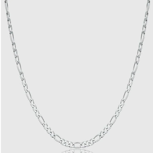 3x1 Link Chain 3mm Silver