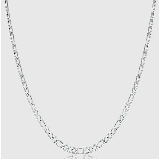 3x1 Link Chain 3mm Silver