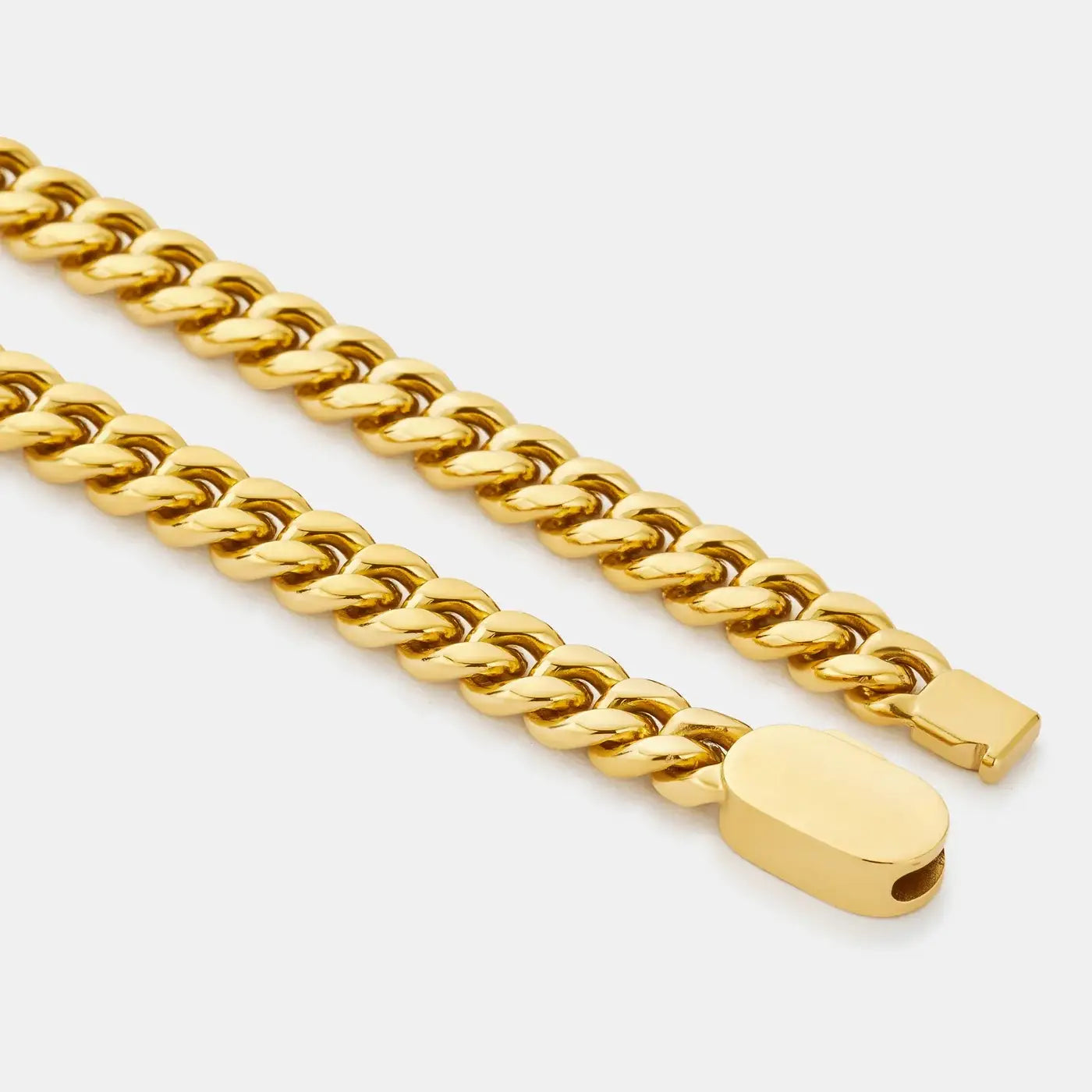 Curb Bracelet 6mm Gold