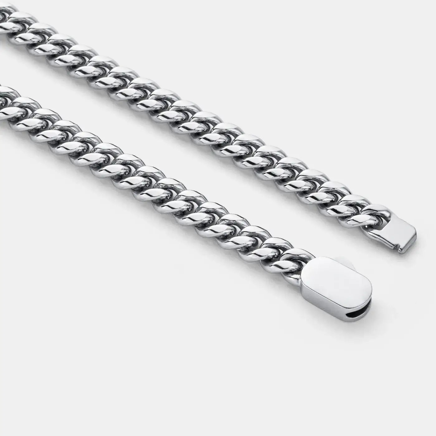 Curb Chain 6mm Silver