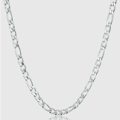 3x1 Link Chain 4mm Silver