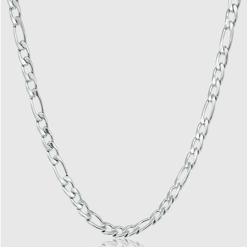 3x1 Link Chain 4mm Silver