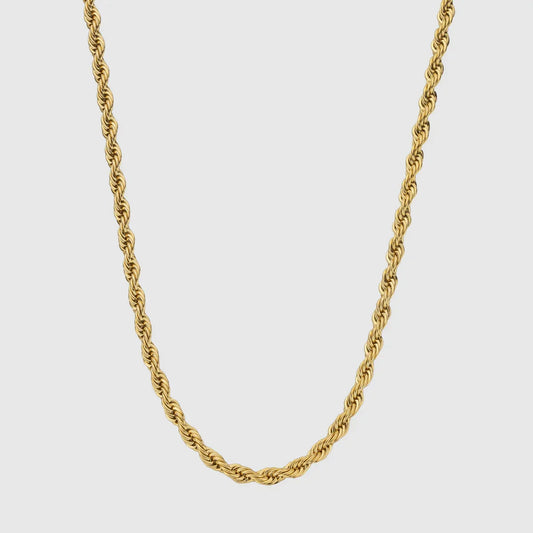 Rope Chain 3mm Gold