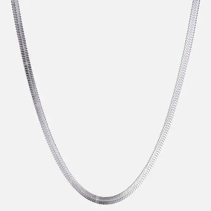 Rat Chain 4mm Silver