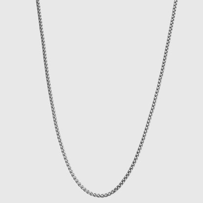 Wheat Chain 3mm Silver