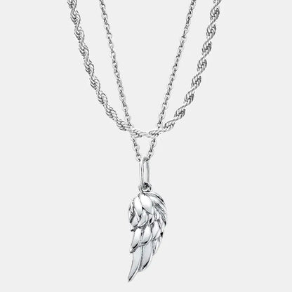 Wing Set Silver (Rope)