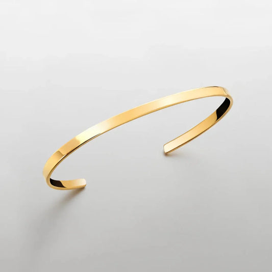 Classic Bangle 4mm Gold