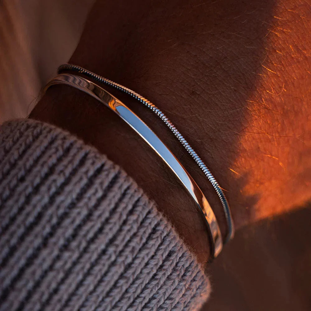 Classic Bangle 4mm Silver