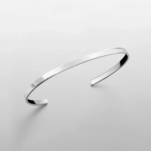 Classic Bangle 4mm Silver