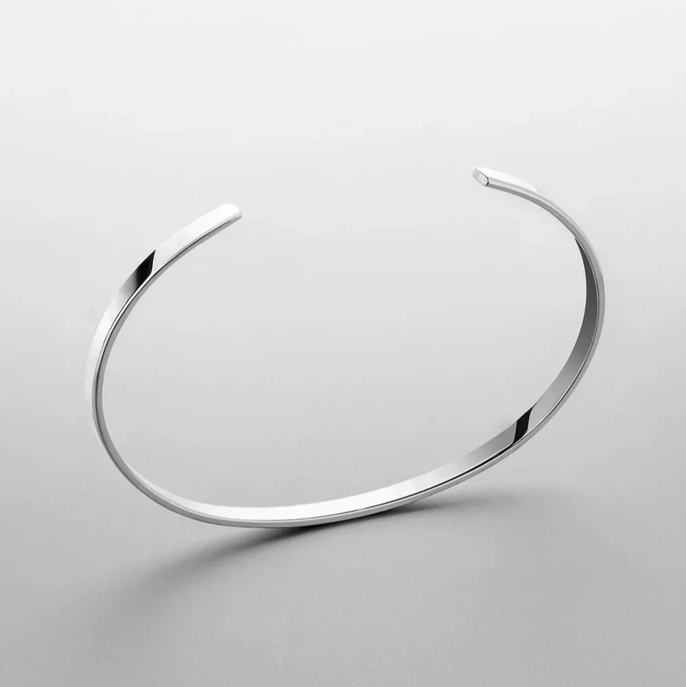 Classic Bangle 4mm Silver