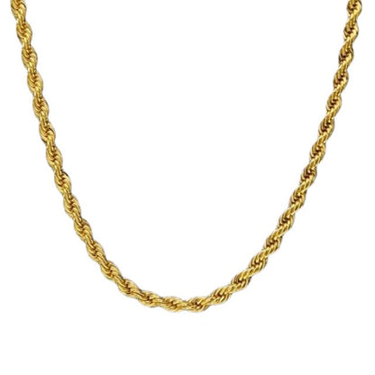Rope Chain 3mm Gold
