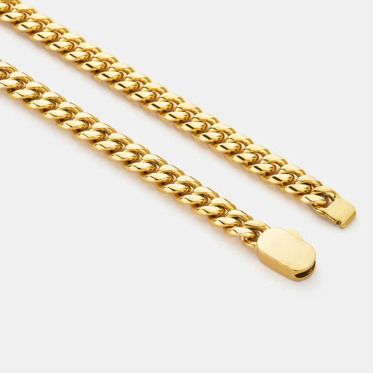 Curb Chain 6mm Gold