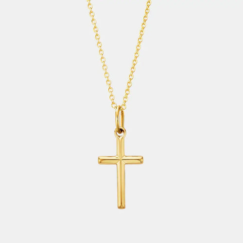 Cross Necklace Gold