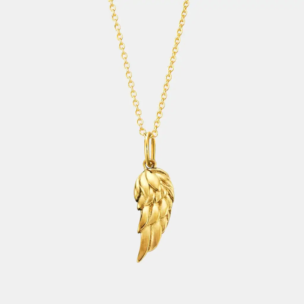 Wing Necklace Gold