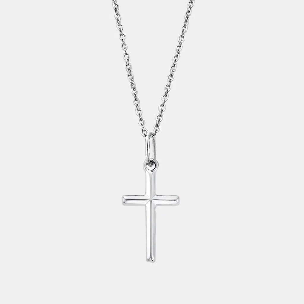 Cross Necklace Silver