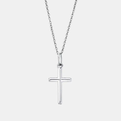 Cross Necklace Silver