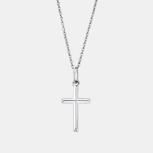 Cross Necklace Silver