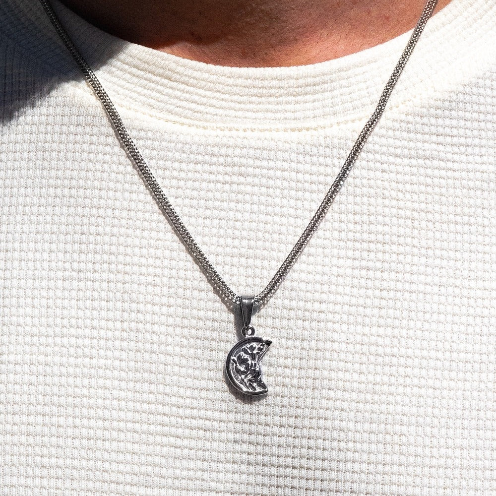 St. Christopher Necklace Silver