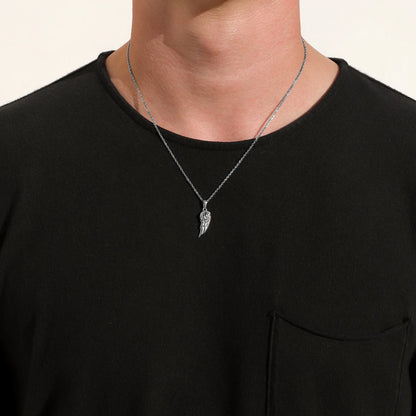 Wing Necklace Silver