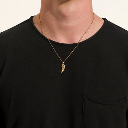 Wing Necklace Gold