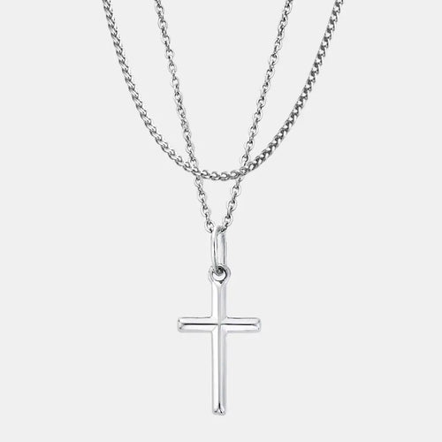 Cross Set Silver (Wheat)