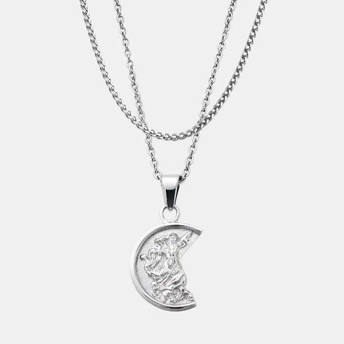 St. Christopher Set Silver (Wheat)
