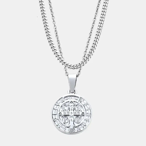 St. Benedict Set Silver (Cuban)