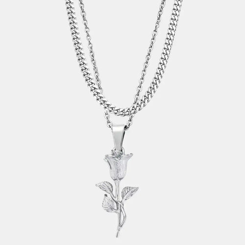 Rose Set Silver (Cuban)