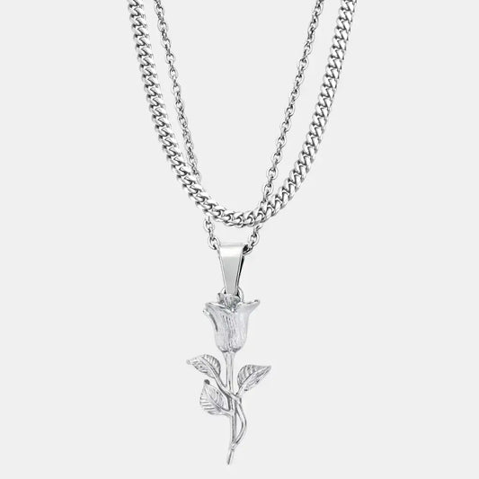 Rose Set Silver (Cuban)