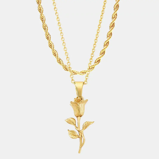 Rose Set Gold (Rope)