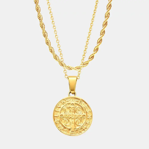 St. Benedict Set Gold (Rope)