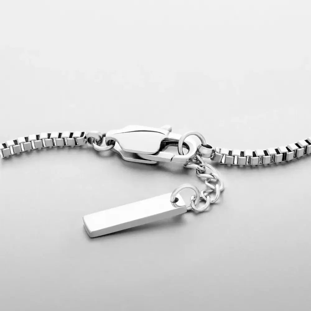 Box Bracelet Silver