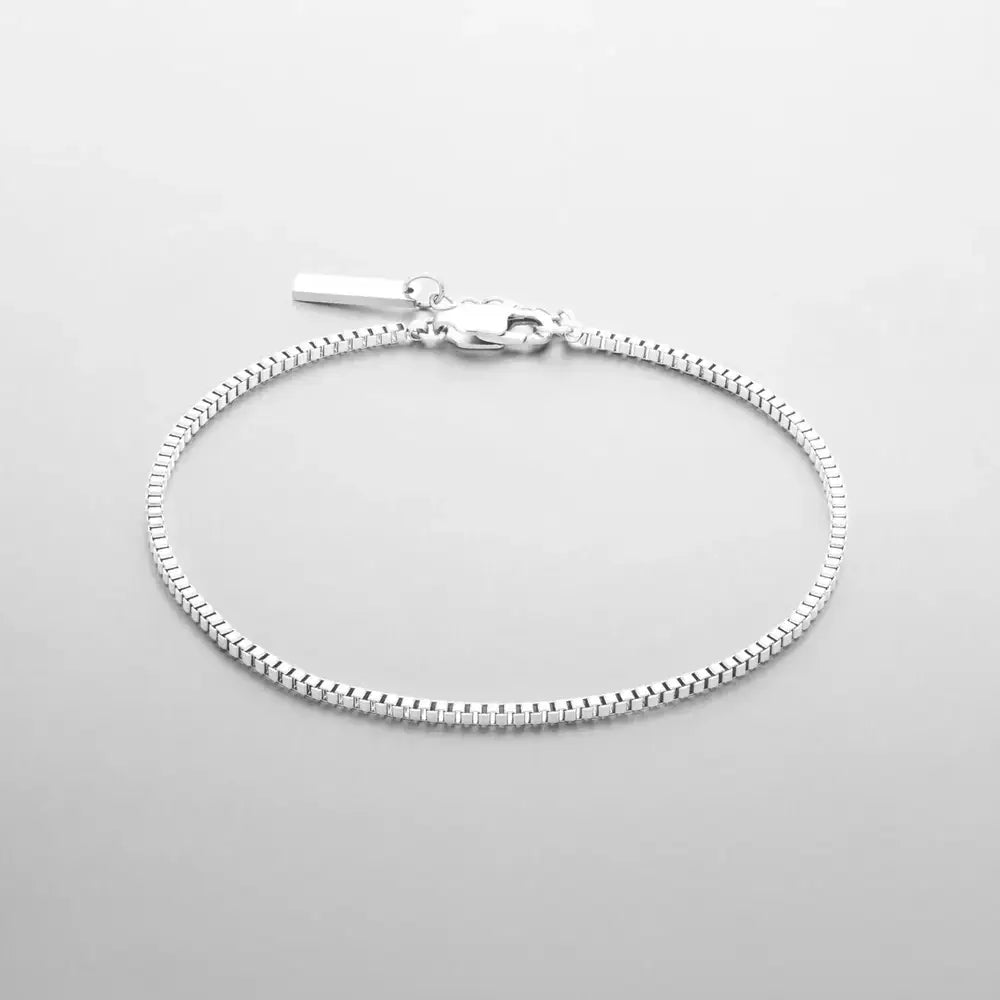 Box Bracelet Silver