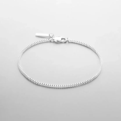 Box Bracelet Silver