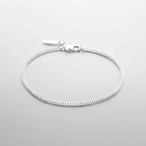 Box Bracelet Silver