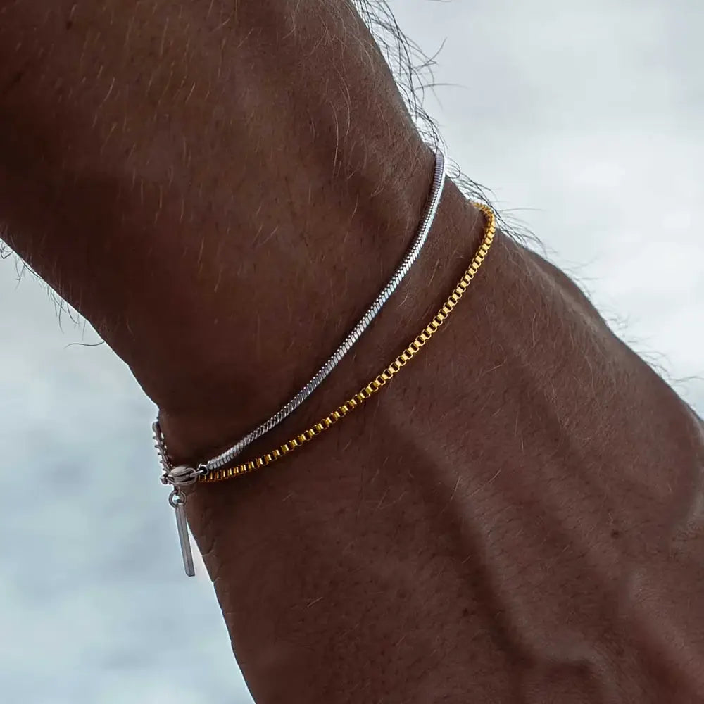 Box Bracelet Gold