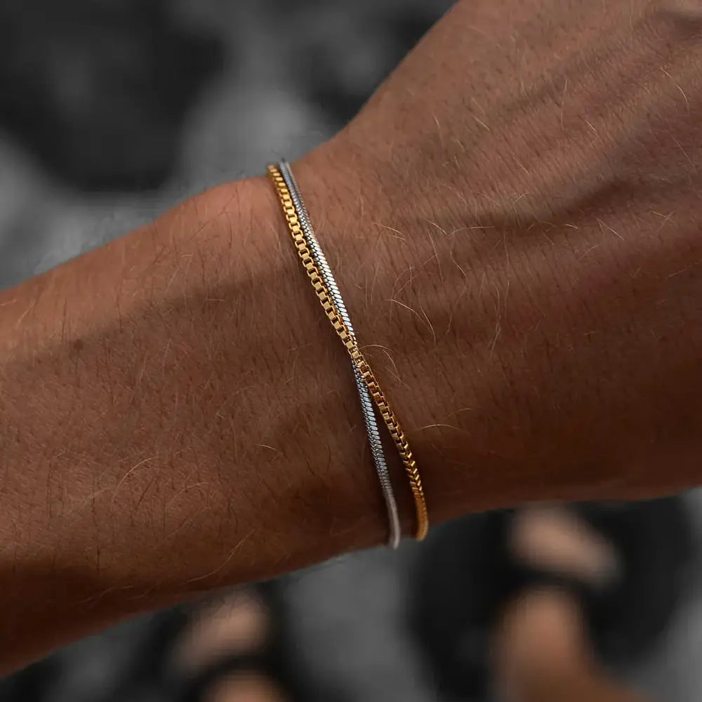 Box Bracelet Gold