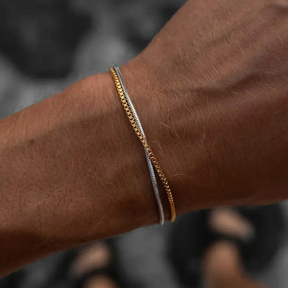 Box Bracelet Gold
