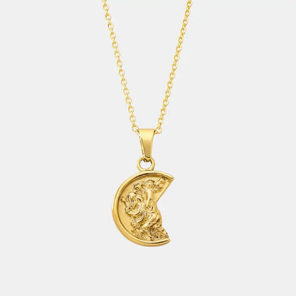 St. Christopher Necklace Gold