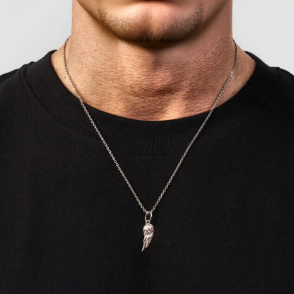 Wing Necklace Silver