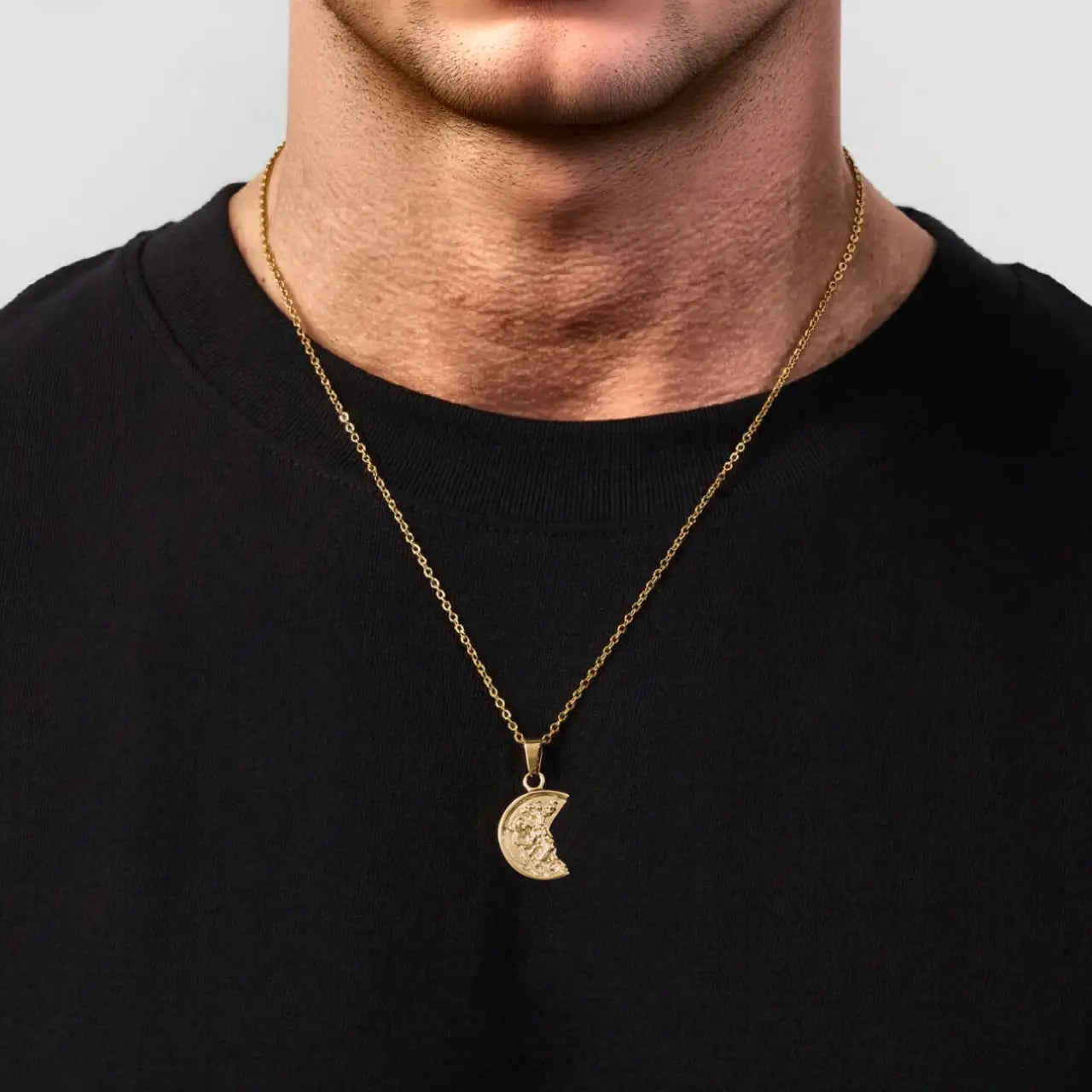 St. Christopher Necklace Gold