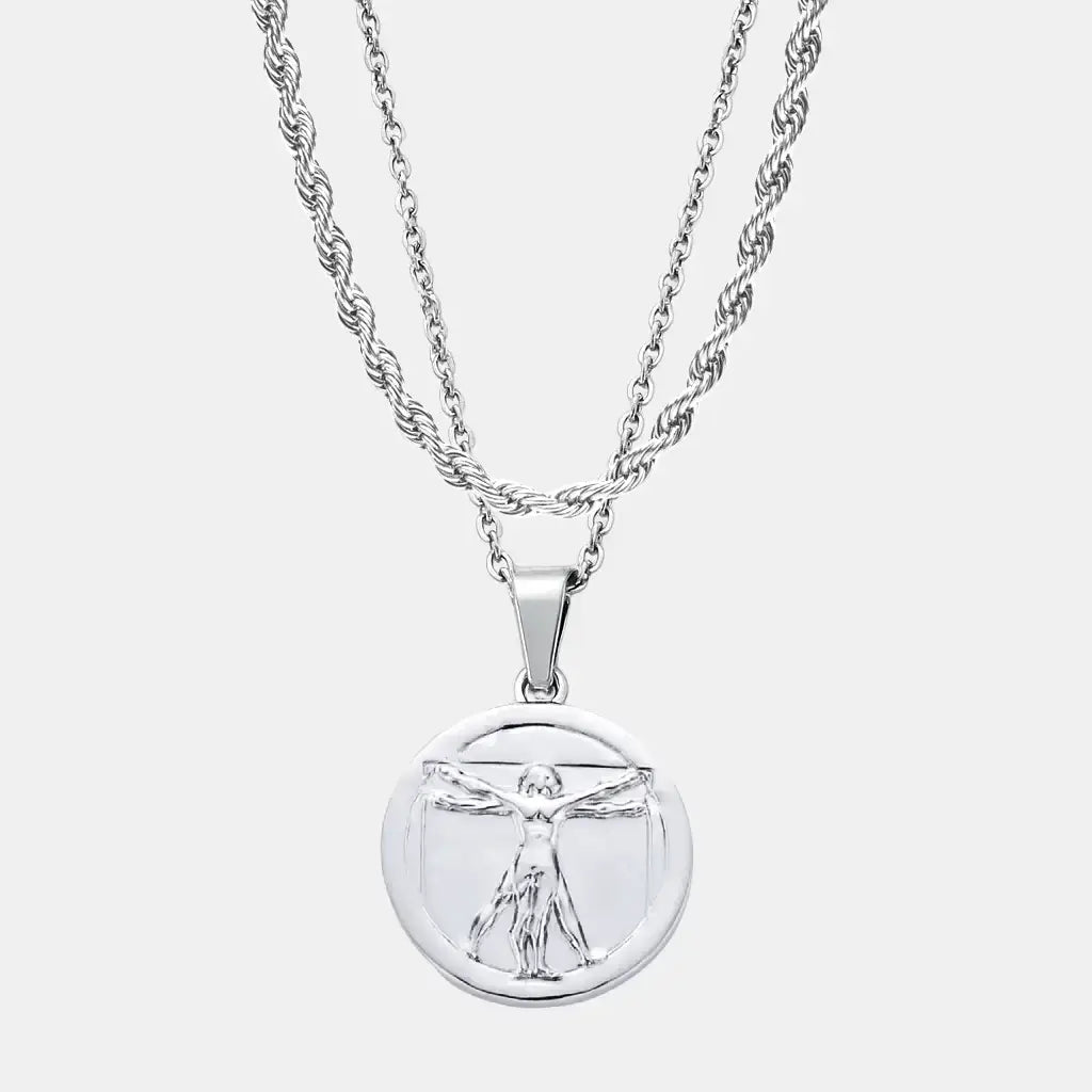 Vitruvian Set Silver (Rope)