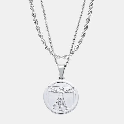 Vitruvian Set Silver (Rope)