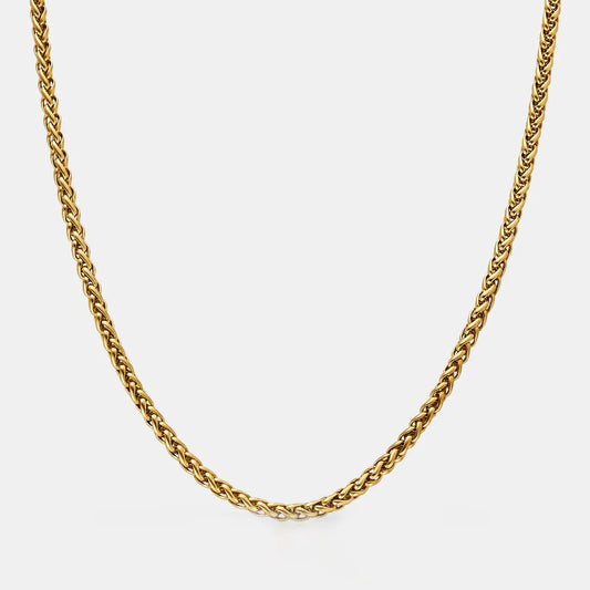 Wheat Chain 3mm Gold