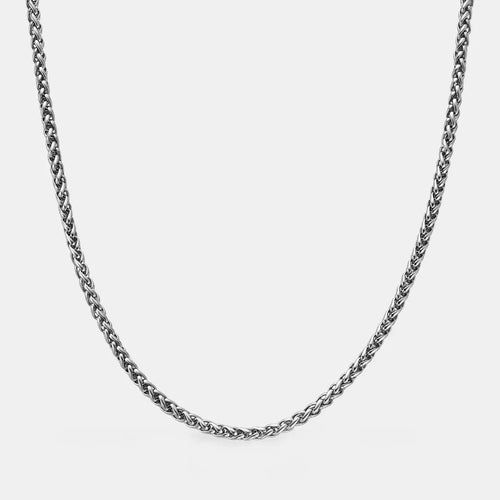Wheat Chain 3mm Silver