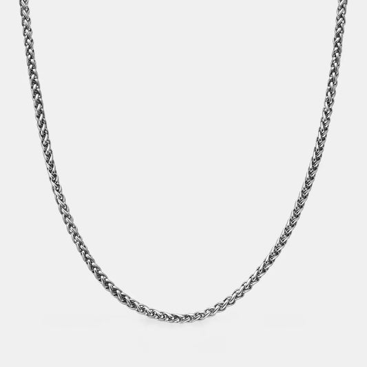 Wheat Chain 3mm Silver